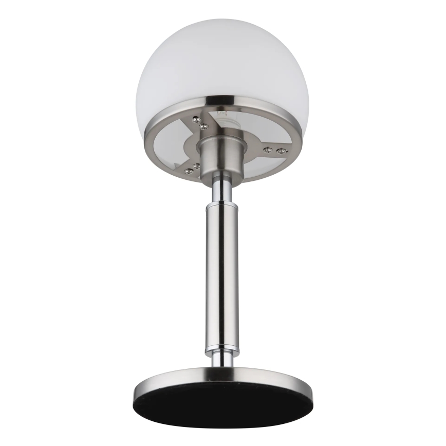 Globo - Bordlampe 1xE27/40W/230V mat krom