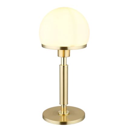 Globo - Bordlampe 1xE27/40W/230V guldfarvet