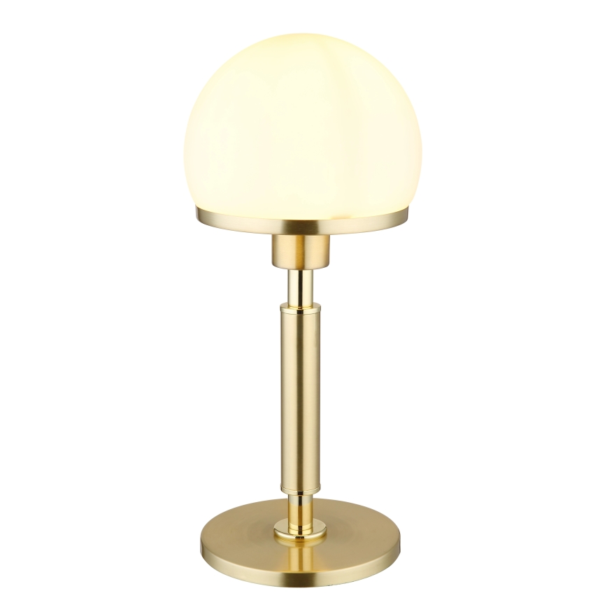 Globo - Bordlampe 1xE27/40W/230V guldfarvet