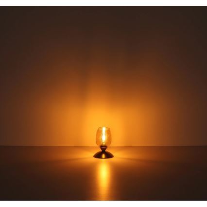 Globo - Bordlampe m. touch-funktion 1xE14/25W/230V sort