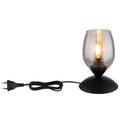 Globo - Bordlampe m. touch-funktion 1xE14/25W/230V sort