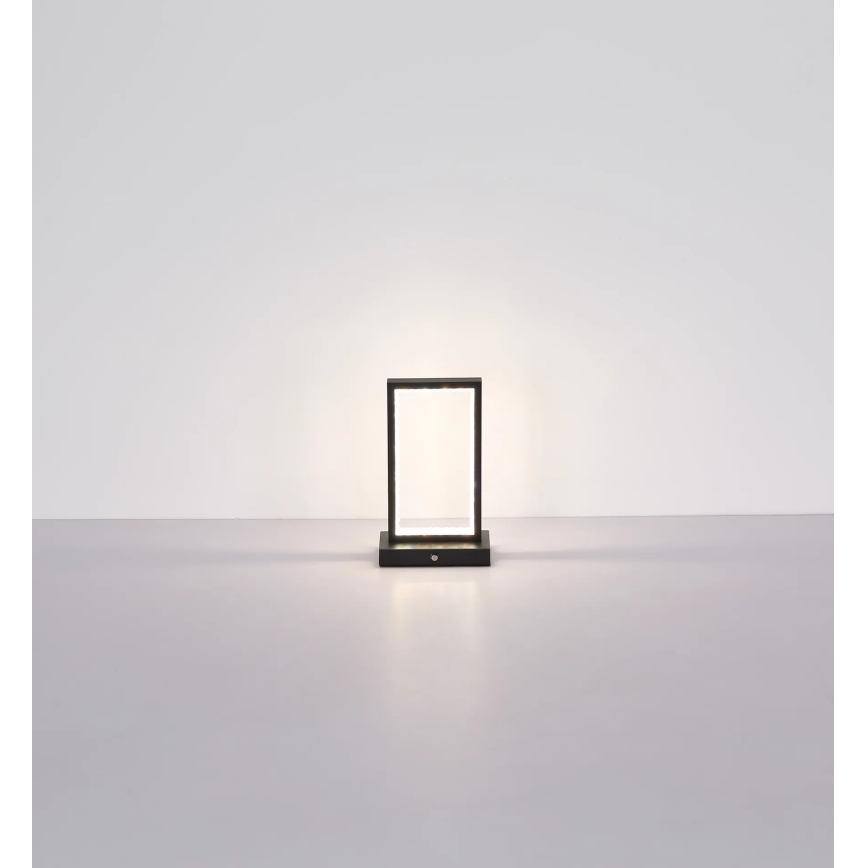 Globo - LED bordlampe m. touch-funktion dæmpbar LED/3W/3,7V 2700K/4000K/6500K 1800 mAh USB sort