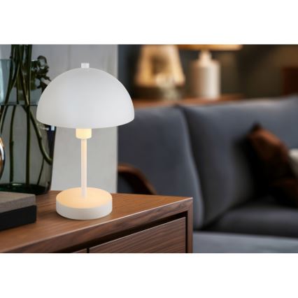 Globo - Bordlampe 1xE14/40W/230V hvid