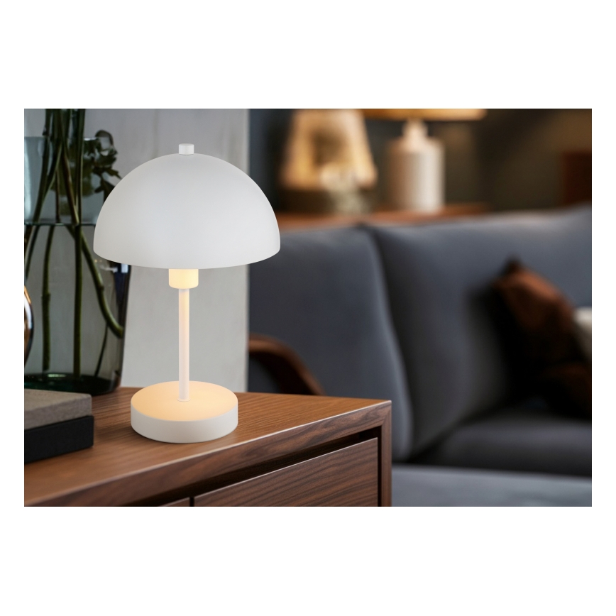 Globo - Bordlampe 1xE14/40W/230V hvid