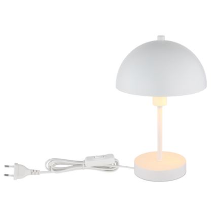 Globo - Bordlampe 1xE14/40W/230V hvid