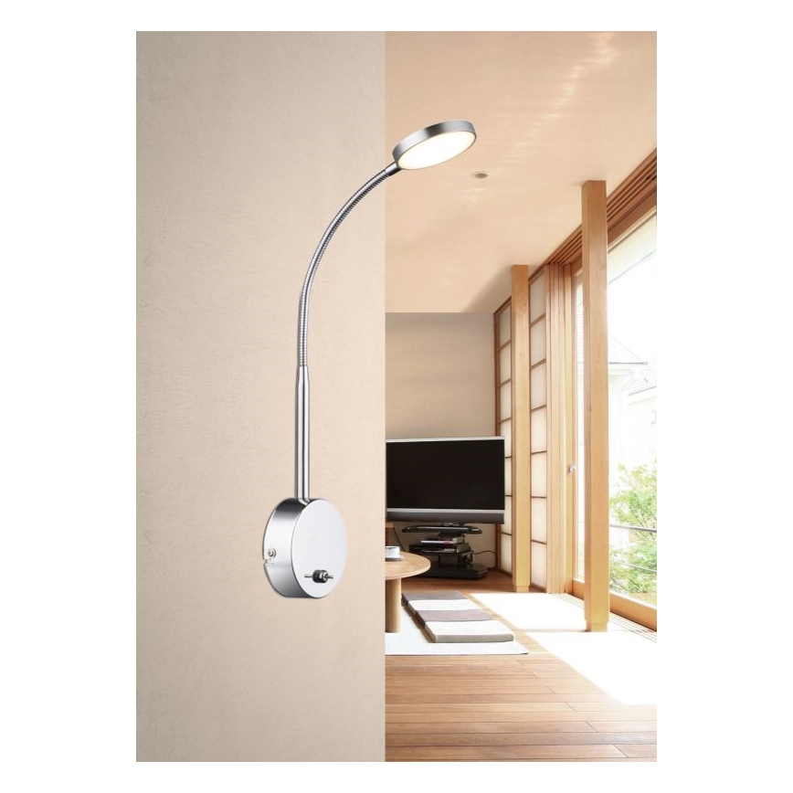 Globo - LED væglampe LED/6W/230V