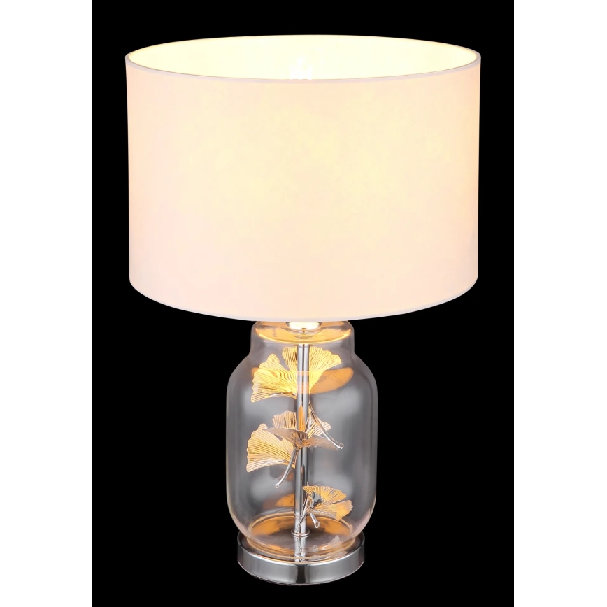 Globo - Bordlampe 1xE27/40W/230V hvid