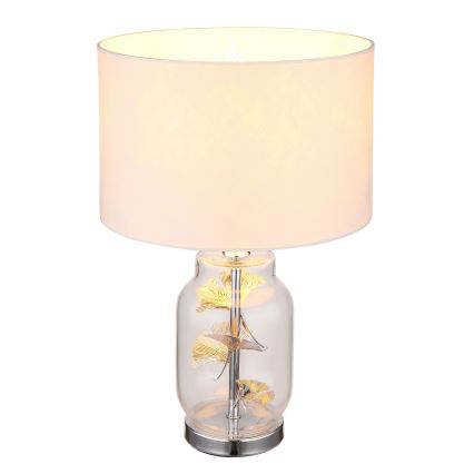 Globo - Bordlampe 1xE27/40W/230V hvid
