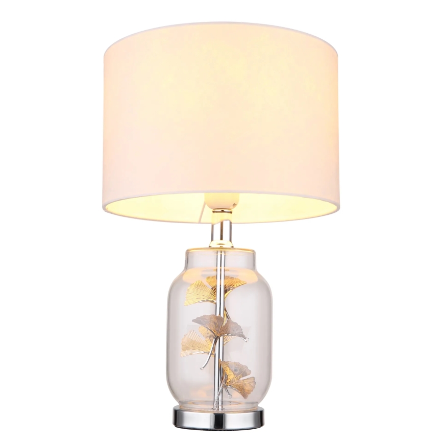 Globo - Bordlampe 1xE27/40W/230V hvid