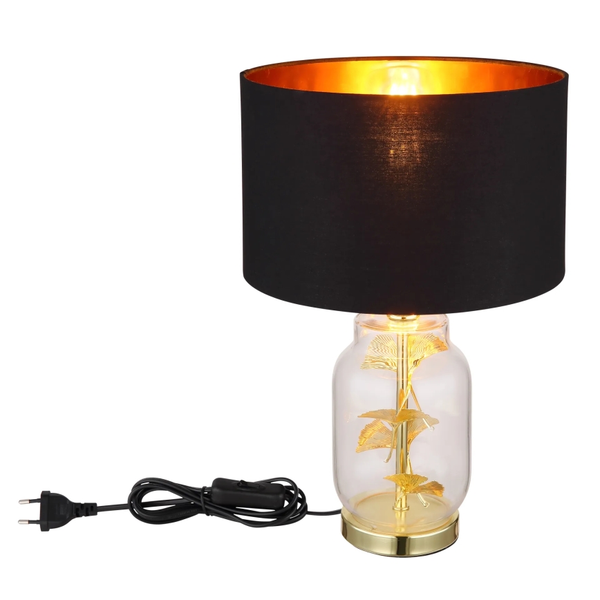 Globo - Bordlampe 1xE27/40W/230V sort