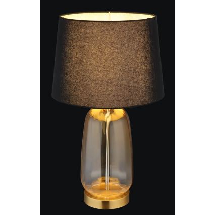Globo - Bordlampe 1xE27/40W/230V sort/brun