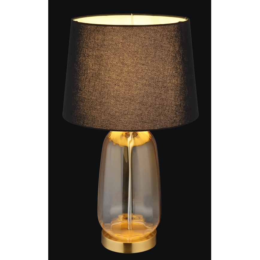 Globo - Bordlampe 1xE27/40W/230V sort/brun
