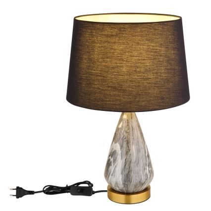 Globo - Bordlampe 1xE27/40W/230V sort