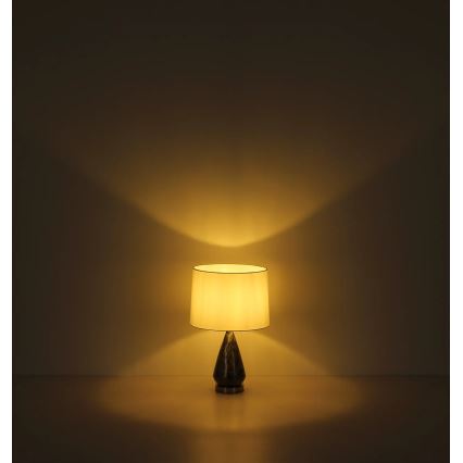 Globo - Bordlampe 1xE27/40W/230V hvid