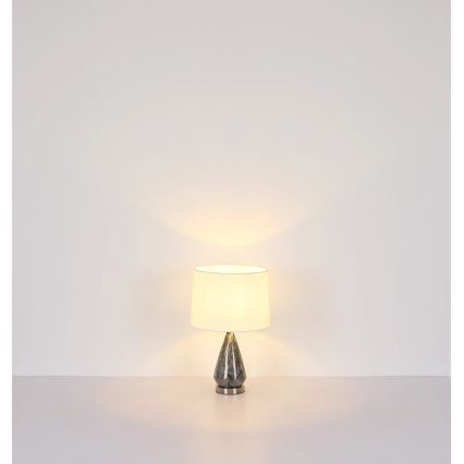 Globo - Bordlampe 1xE27/40W/230V hvid