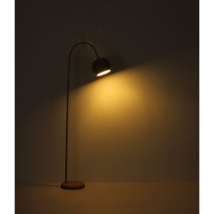 Globo - Gulvlampe 1xE27/60W/230V sort