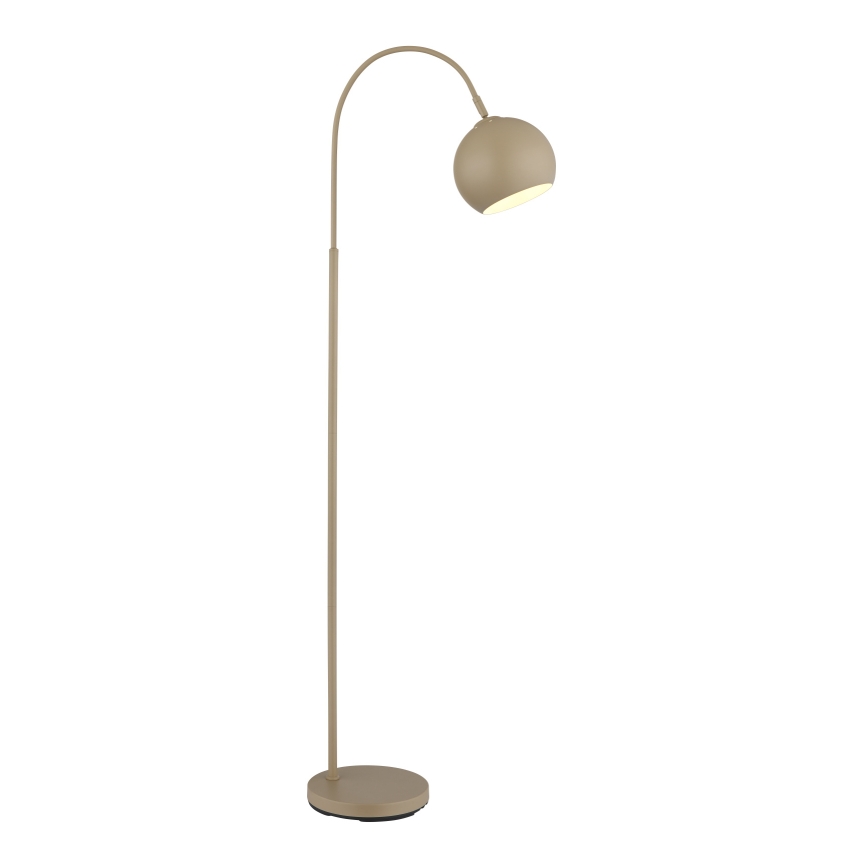Globo - Gulvlampe 1xE27/60W/230V beige