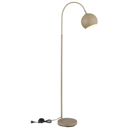 Globo - Gulvlampe 1xE27/60W/230V beige