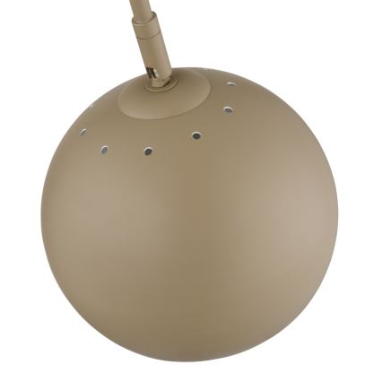 Globo - Gulvlampe 1xE27/60W/230V beige