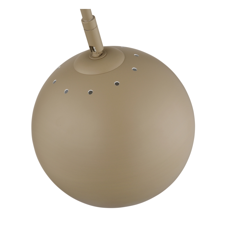 Globo - Gulvlampe 1xE27/60W/230V beige