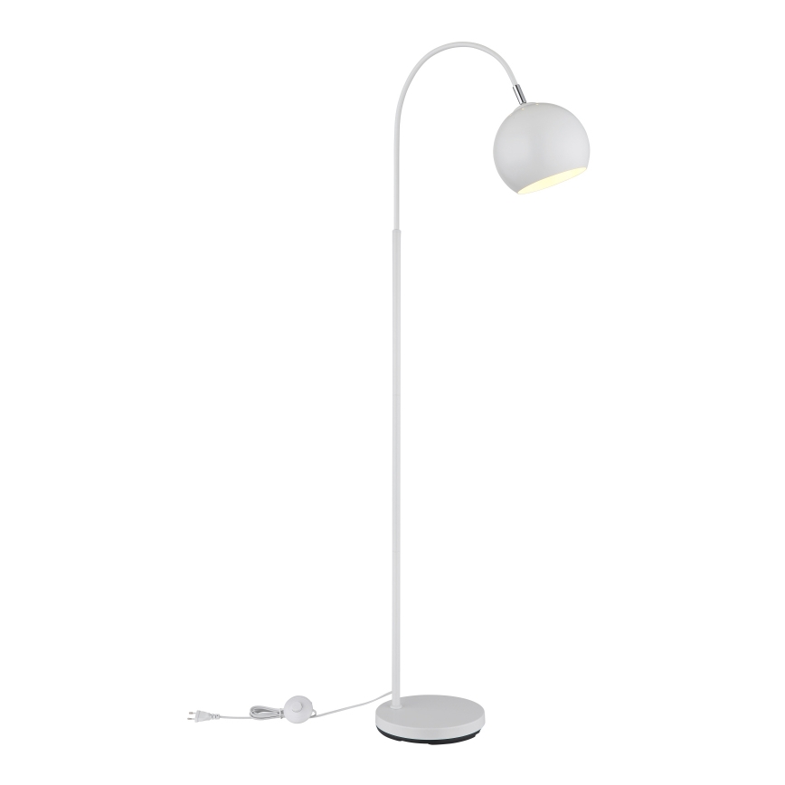 Globo - Gulvlampe 1xE27/60W/230V hvid