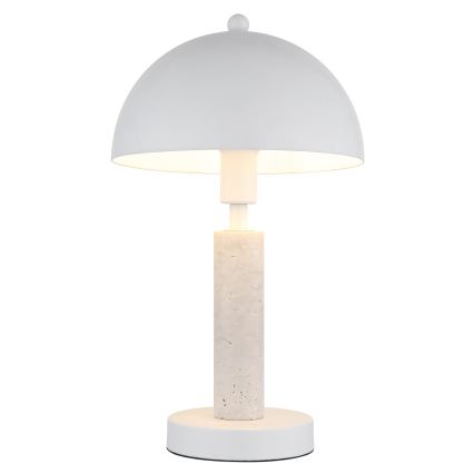 Globo - Bordlampe 1xE14/40W/230V hvid