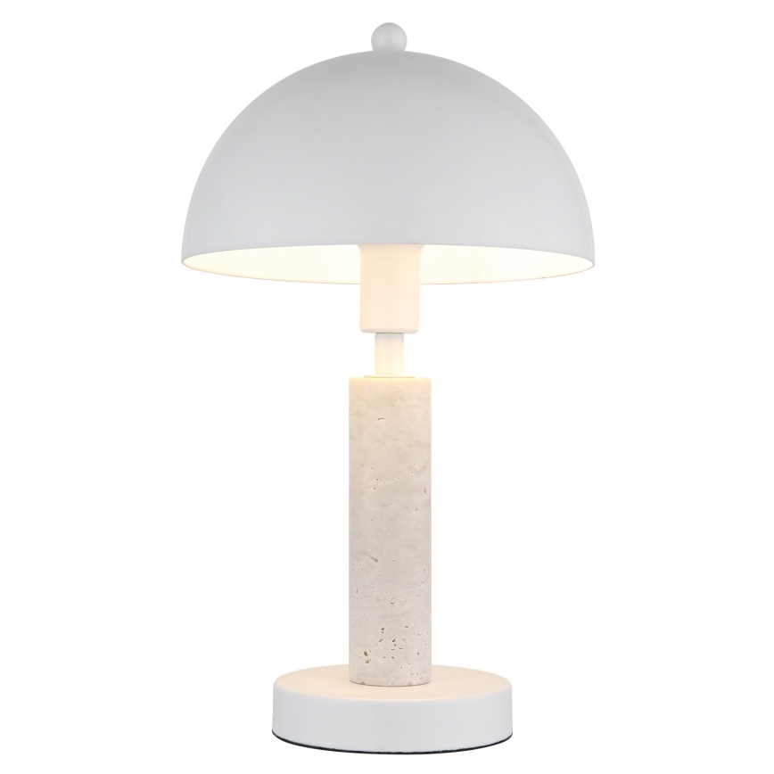 Globo - Bordlampe 1xE14/40W/230V hvid