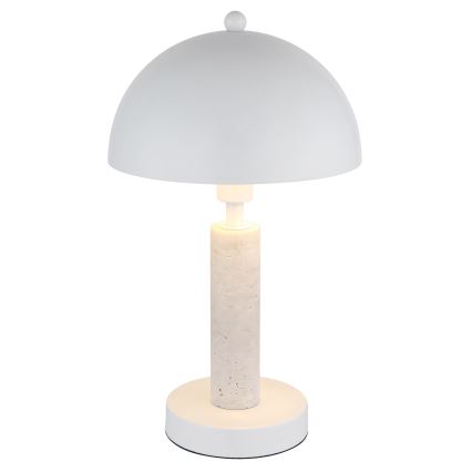 Globo - Bordlampe 1xE14/40W/230V hvid