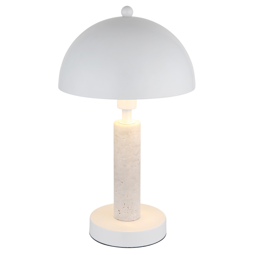Globo - Bordlampe 1xE14/40W/230V hvid