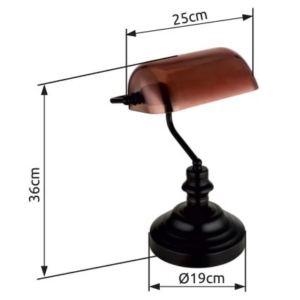 Globo - Bordlampe 1xE27/60W/230V