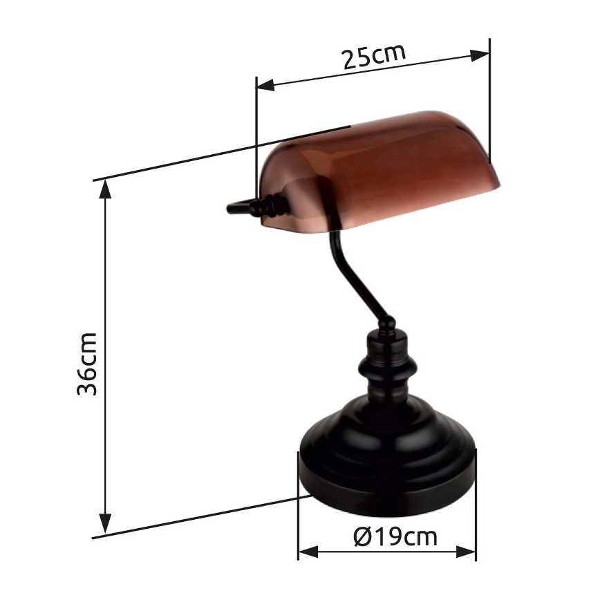 Globo - Bordlampe 1xE27/60W/230V