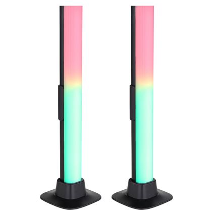Globo RGB- SÆT 2x LED RGB Bordlampe dæmpbar 02.01.2001 LED/2W/5V USB Wi-Fi Tuya