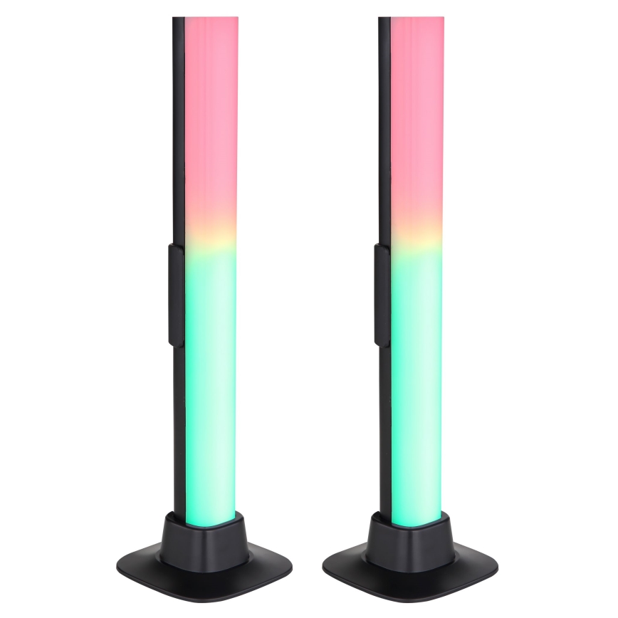 Globo RGB- SÆT 2x LED RGB Bordlampe dæmpbar 02.01.2001 LED/2W/5V USB Wi-Fi Tuya