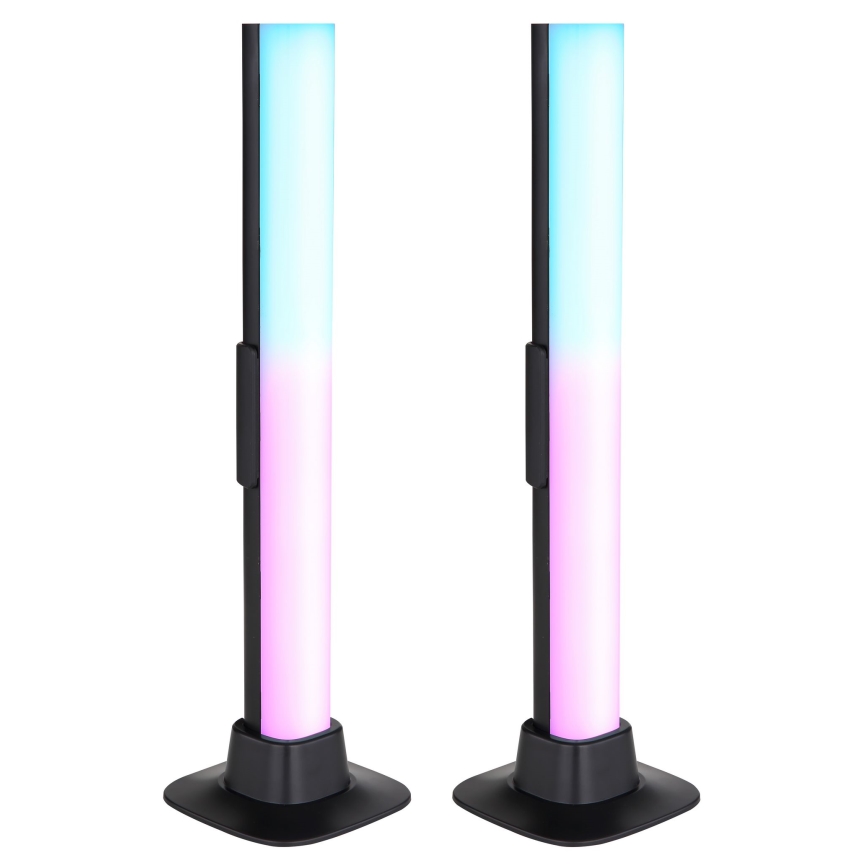 Globo RGB- SÆT 2x LED RGB Bordlampe dæmpbar 02.01.2001 LED/2W/5V USB Wi-Fi Tuya