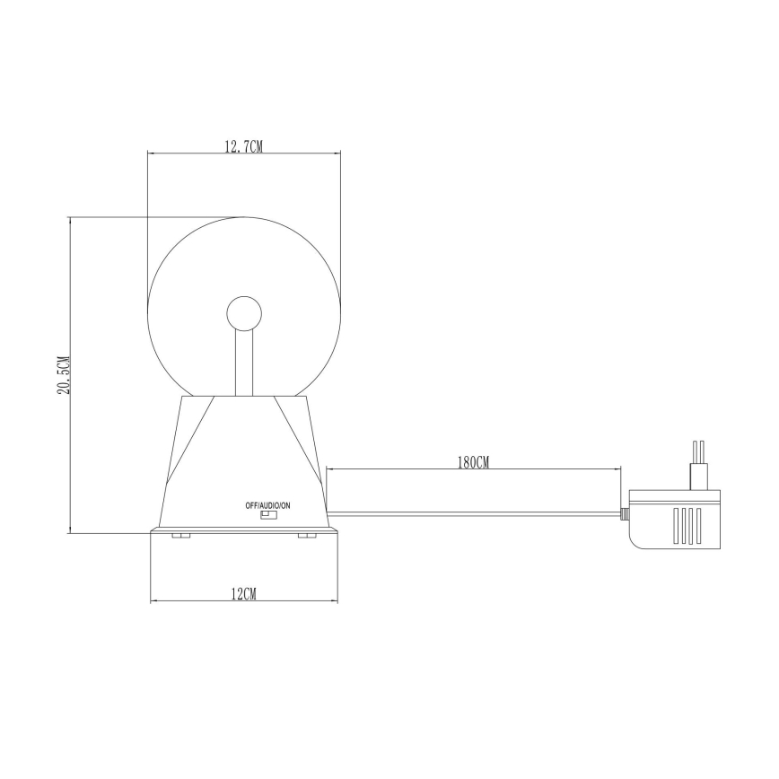 Globo - LED bordlampe LED/3,6W/230V