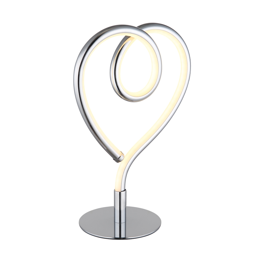 Globo - LED bordlampe LED/6W/230V skinnende krom