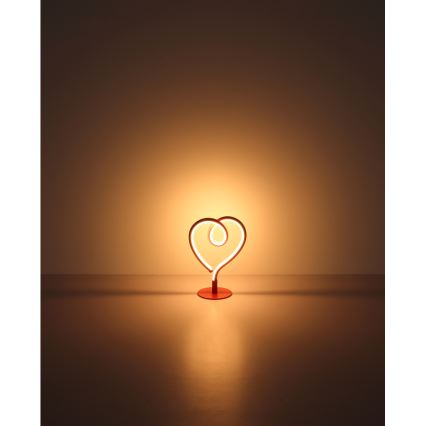 Globo - LED bordlampe LED/6W/230V rød