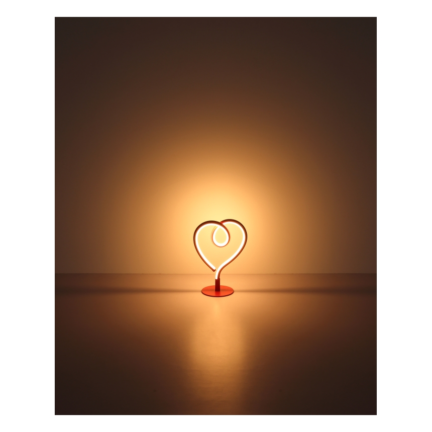 Globo - LED bordlampe LED/6W/230V rød
