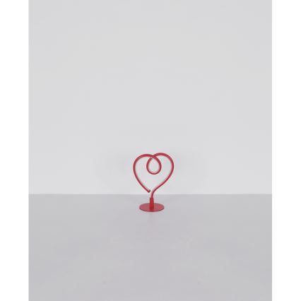 Globo - LED bordlampe LED/6W/230V rød