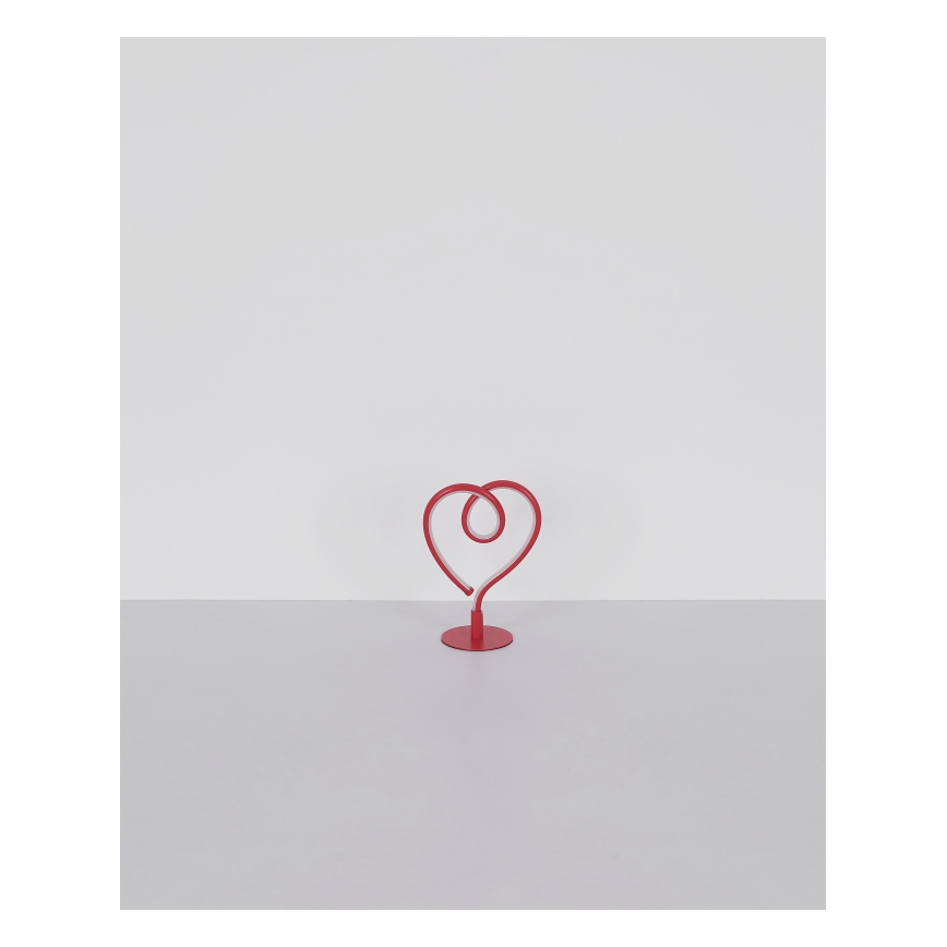 Globo - LED bordlampe LED/6W/230V rød