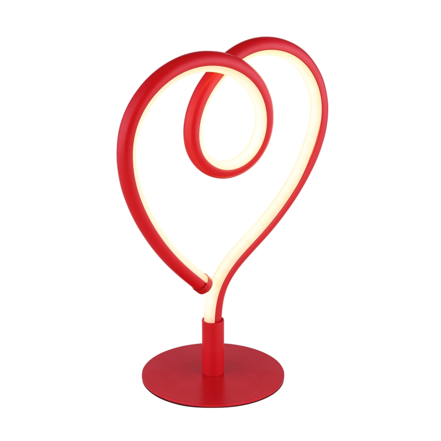 Globo - LED bordlampe LED/6W/230V rød