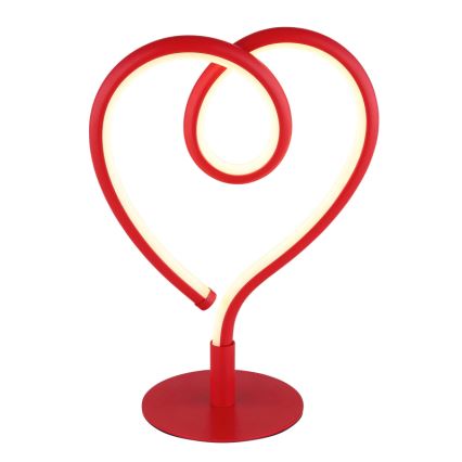 Globo - LED bordlampe LED/6W/230V rød