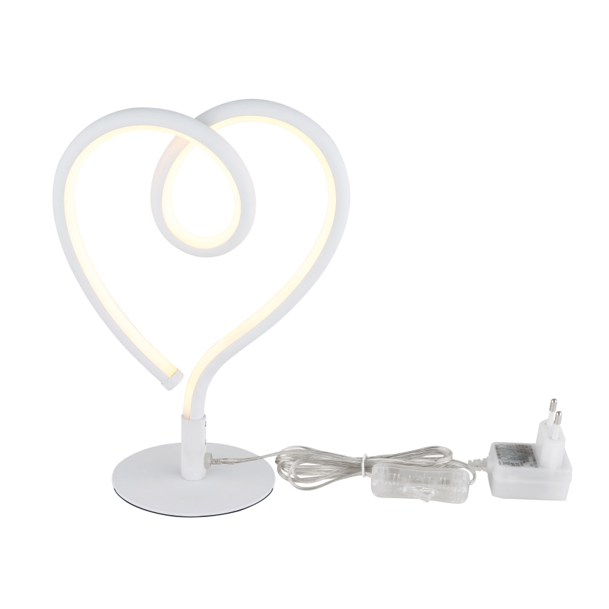 Globo - LED bordlampe LED/6W/230V hvid