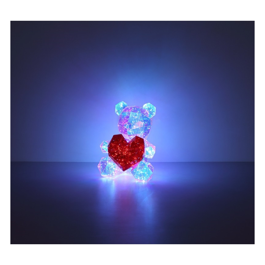 Globo - LED borddekoration LED/6W/5V USB bjørn
