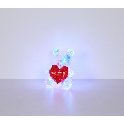 Globo - LED borddekoration LED/6W/5V USB bjørn