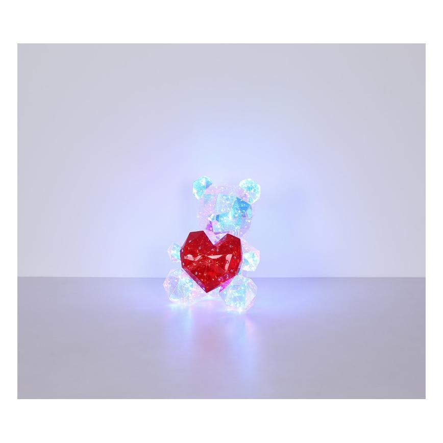 Globo - LED borddekoration LED/6W/5V USB bjørn