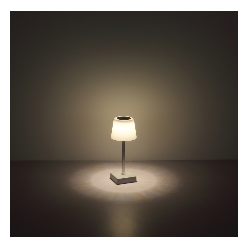 Globo - LED bordlampe m. touch-funktion dæmpbar LED/2W/5V 3000/4500/6500K 800 mAh beige