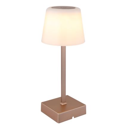Globo - LED bordlampe m. touch-funktion dæmpbar LED/2W/5V 3000/4500/6500K 800 mAh beige