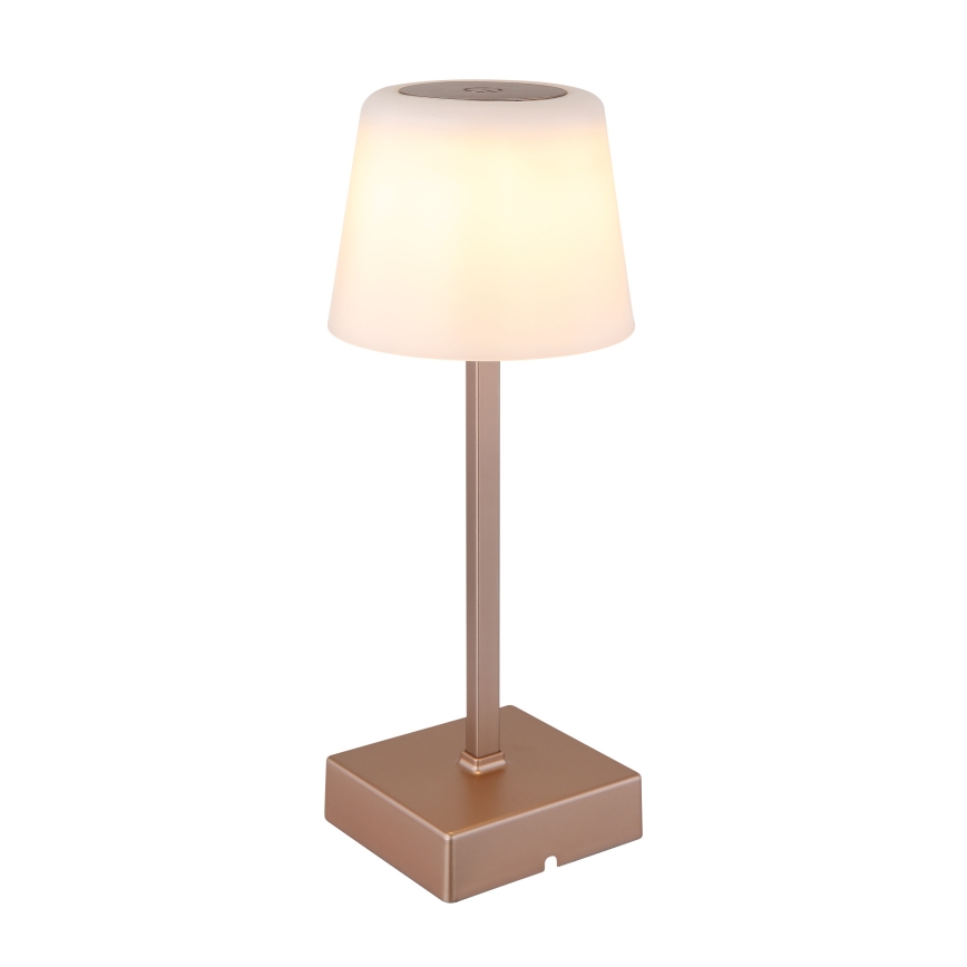 Globo - LED bordlampe m. touch-funktion dæmpbar LED/2W/5V 3000/4500/6500K 800 mAh beige