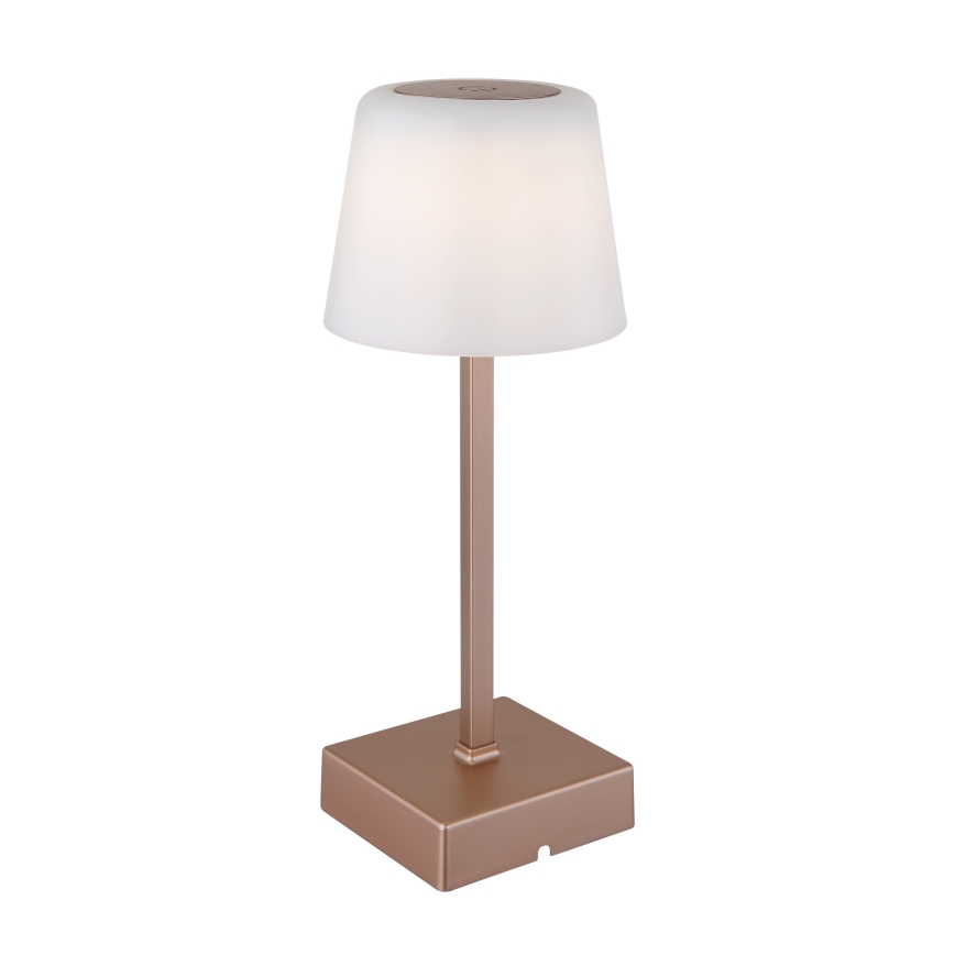 Globo - LED bordlampe m. touch-funktion dæmpbar LED/2W/5V 3000/4500/6500K 800 mAh beige
